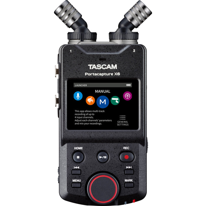 TASCAM Portacapture X6 32-bit 6-channel multitrack audio recorder