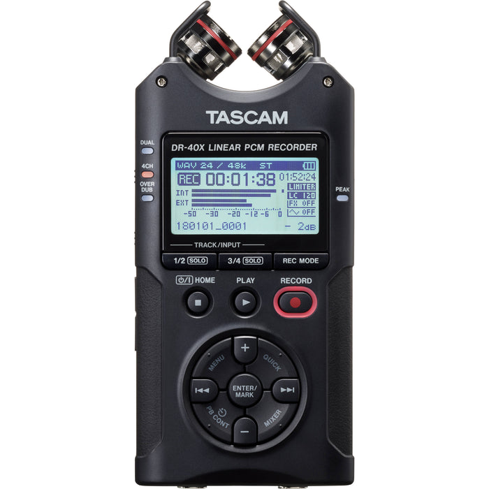 TASCAM DR-40X Audio Recorder