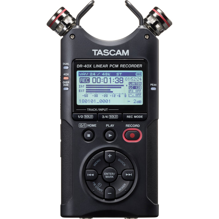 TASCAM DR-40X Audio Recorder