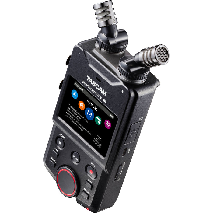 TASCAM Portacapture X6 32-bit 6-channel multitrack audio recorder