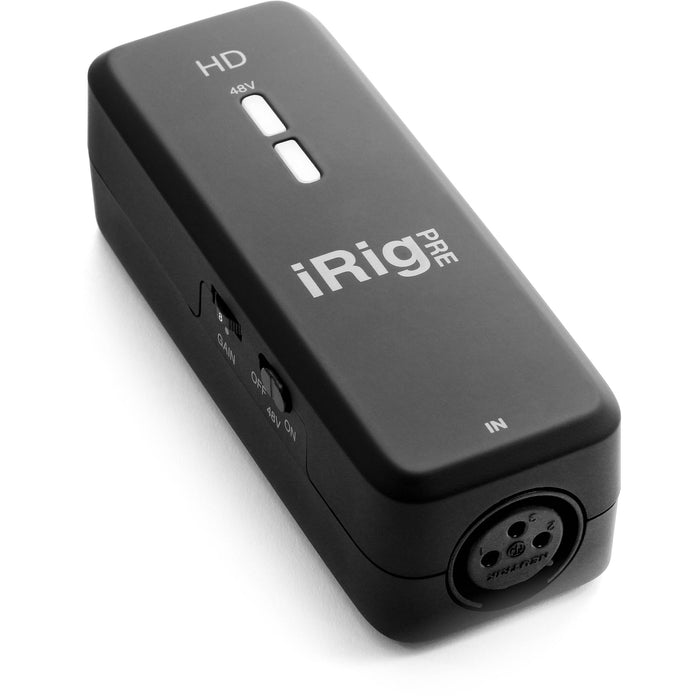 IK Multimedia iRig Pre HD 1x1 Interfaz de audio y preamplificador de micrófono