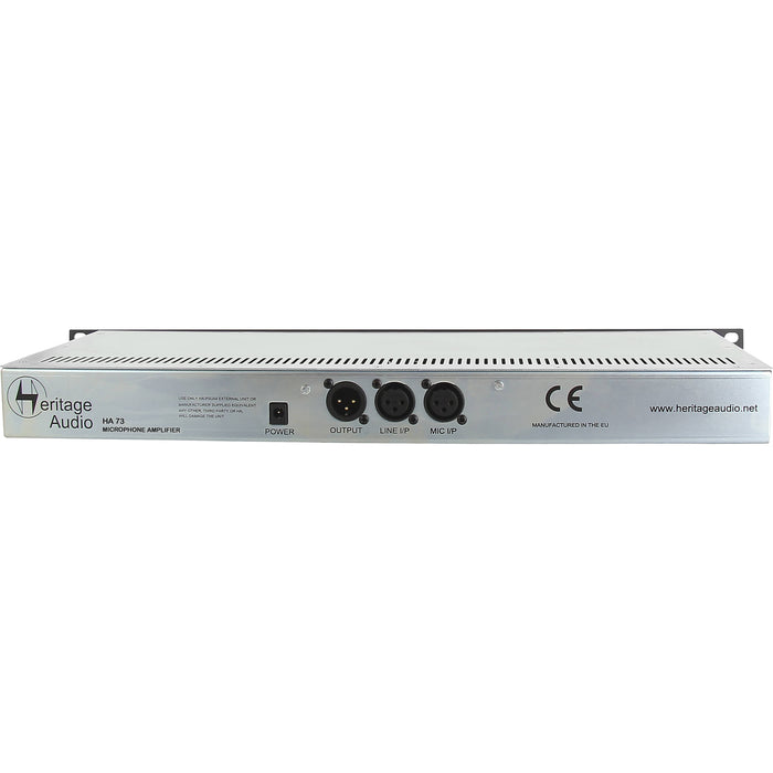 Pré-amplificador de microfone Heritage Audio HA 73