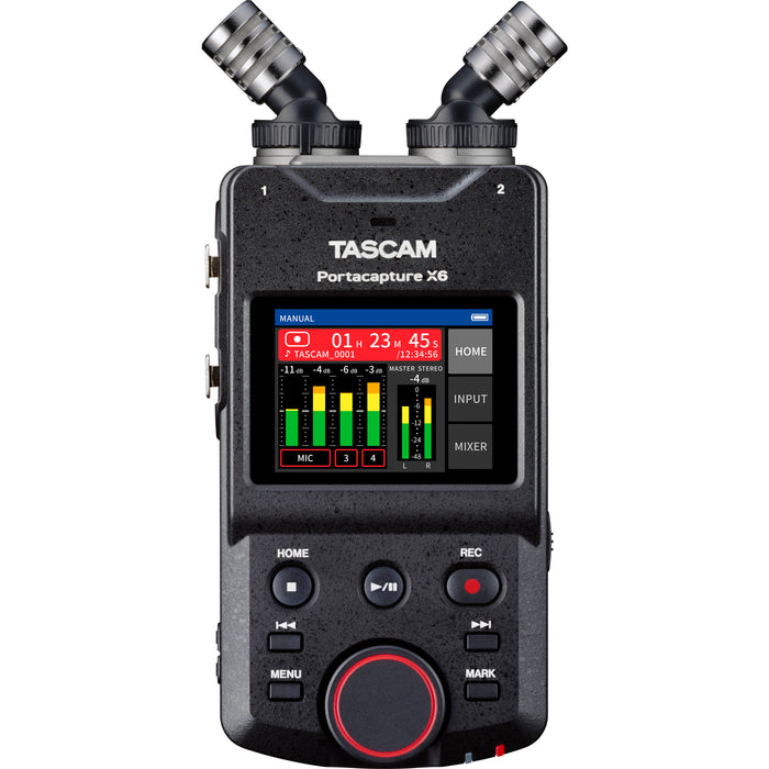 TASCAM Portacapture X6 32-bit 6-channel multitrack audio recorder