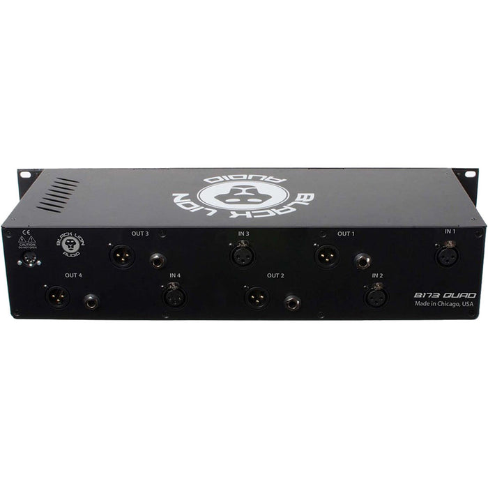 Pré-amplificador de microfone Black Lion Audio B173 Quad 4 canais