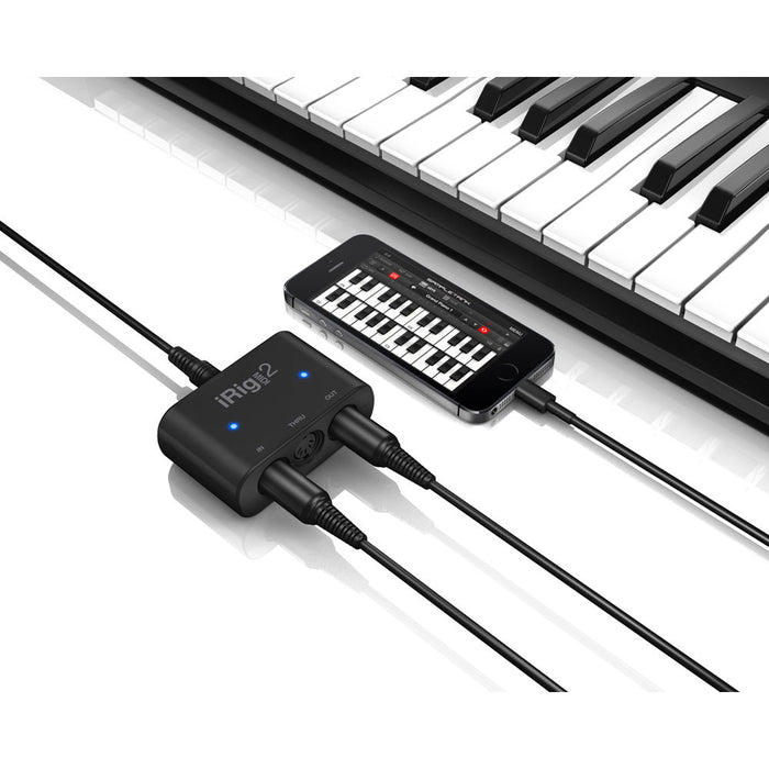 Interfaz de audio USB IK Multimedia iRig MIDI 2