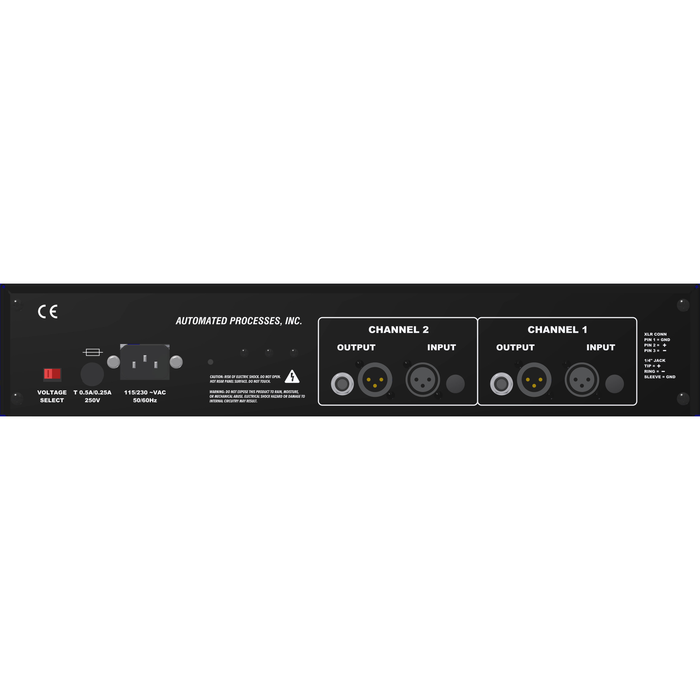 Preamplificador de micrófono de 2 canales API Select T12