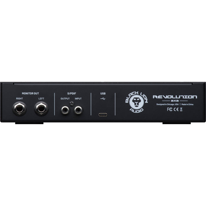 Interfaz de audio USB-C 2x2 Black Lion Audio Revolution