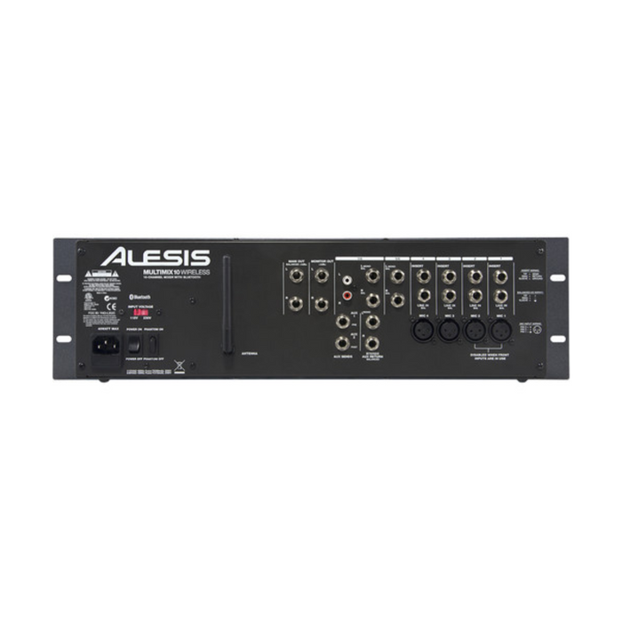 Alesis Multimix 10 Mezclador Rack 10 Canales Bluetooth 