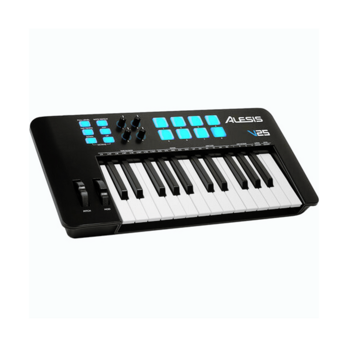 Controlador MIDI USB Alesis V25 MKII de 25 teclas 