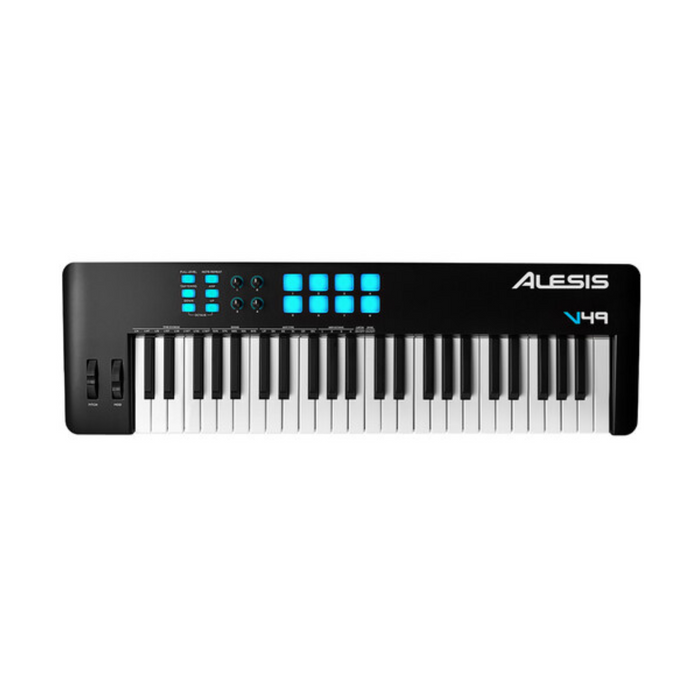 Controlador MIDI USB Alesis V49 MKII de 49 teclas 