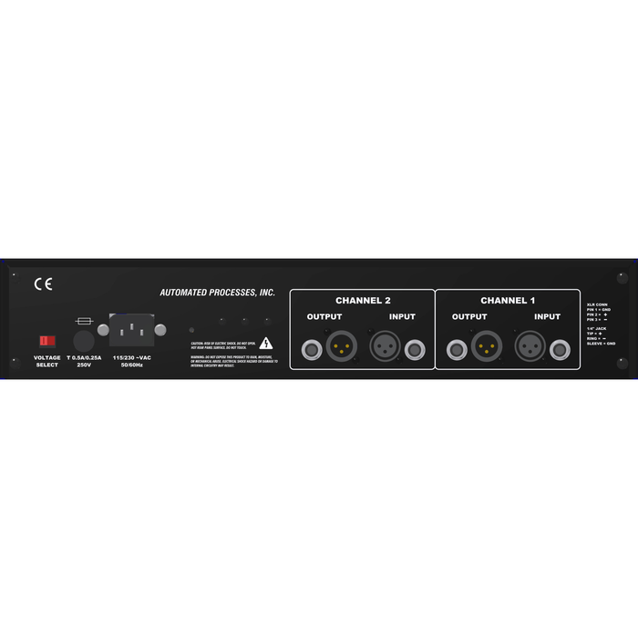 Compresor de tubo de 2 canales API Select T25