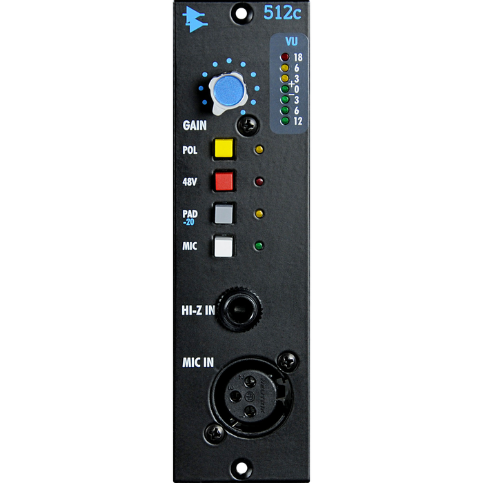 Preamplificador de micrófono API 512c