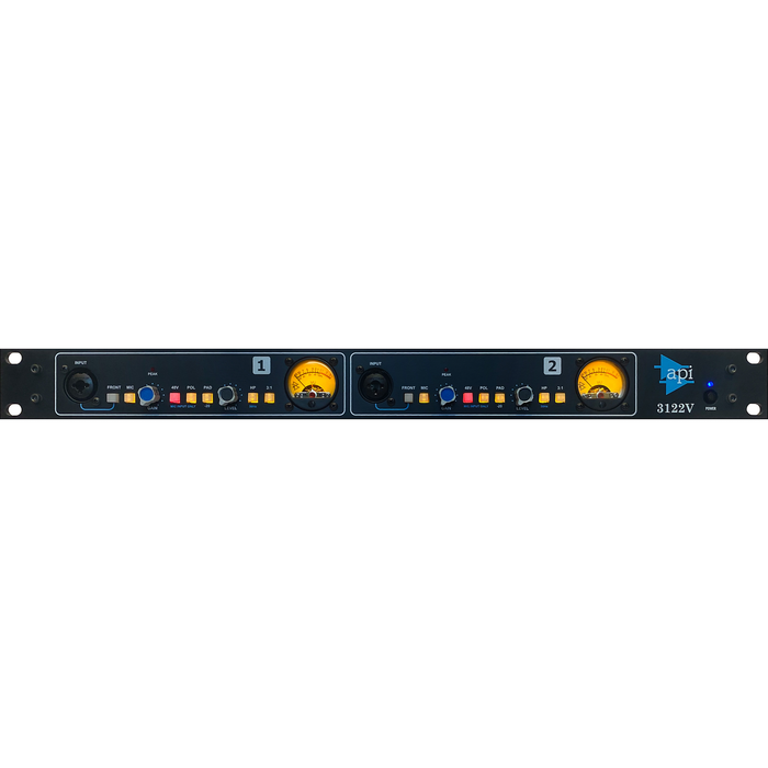 Preamplificador de micrófono de 2 canales API 3122V