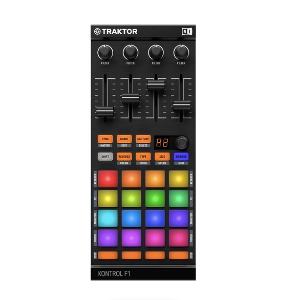 Native Instruments Traktor Kontrol F1 Deck Remix Controller.