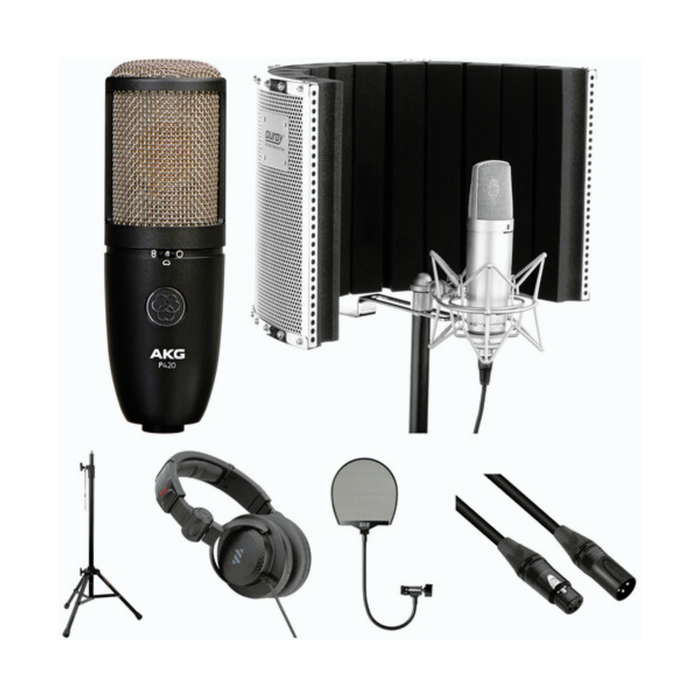 Kit de grabación vocal de estudio AKG P420 
