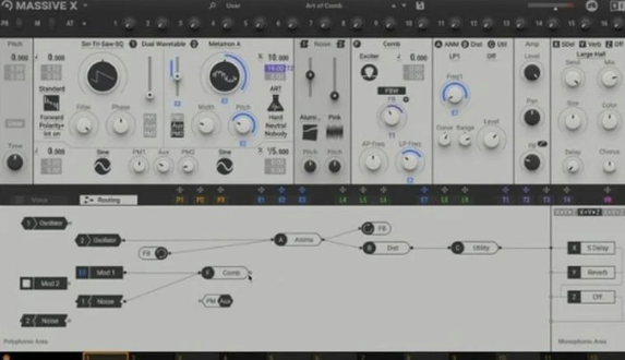 Sintetizador de software Native Instruments MASSIVE X DL 