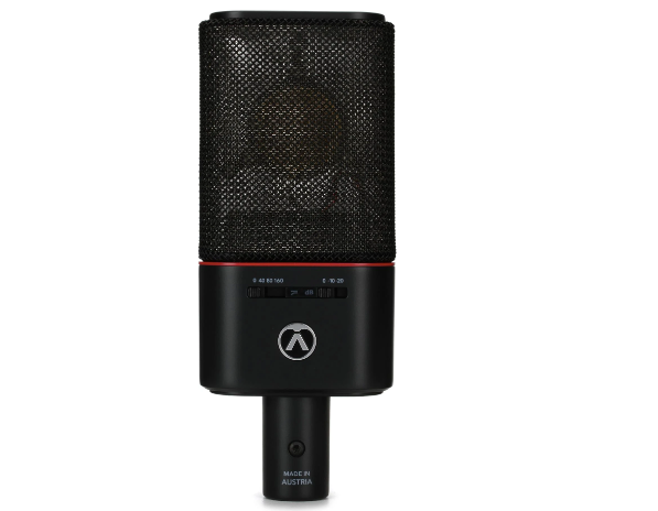 Pair of Professional Condenser Microphones Austrian Audio OC18 Dual Set Plus cardioid pattern (2 units) - black 