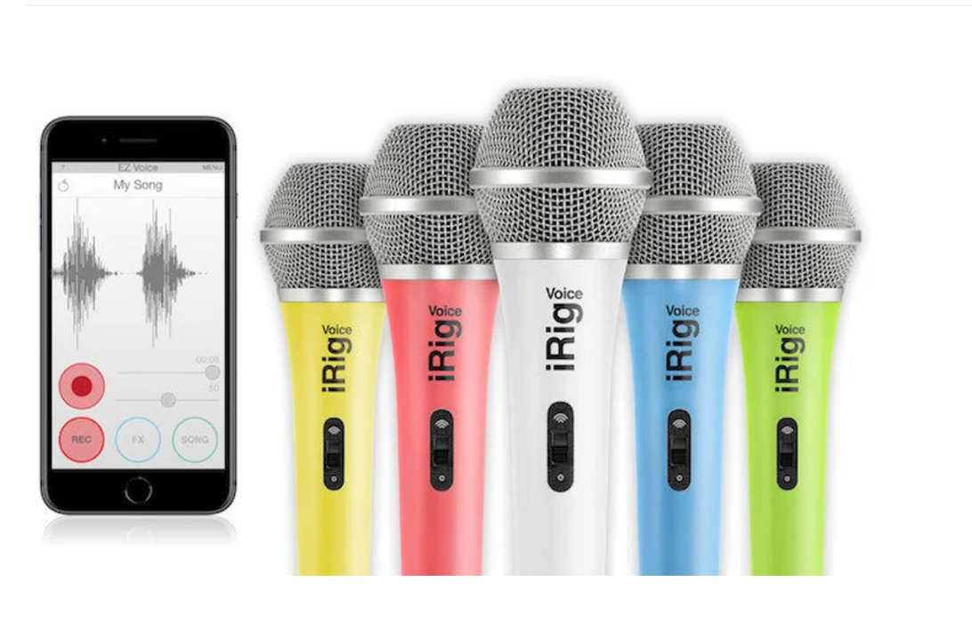 IK Multimedia iRig Voice micrófono de condensador cardioide