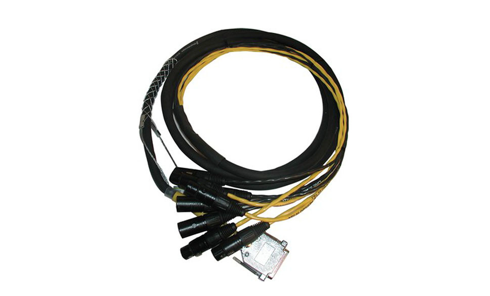 Avid AES/EBU DigiSnake DB-25 to XLR Cable (M+F) 1.2m