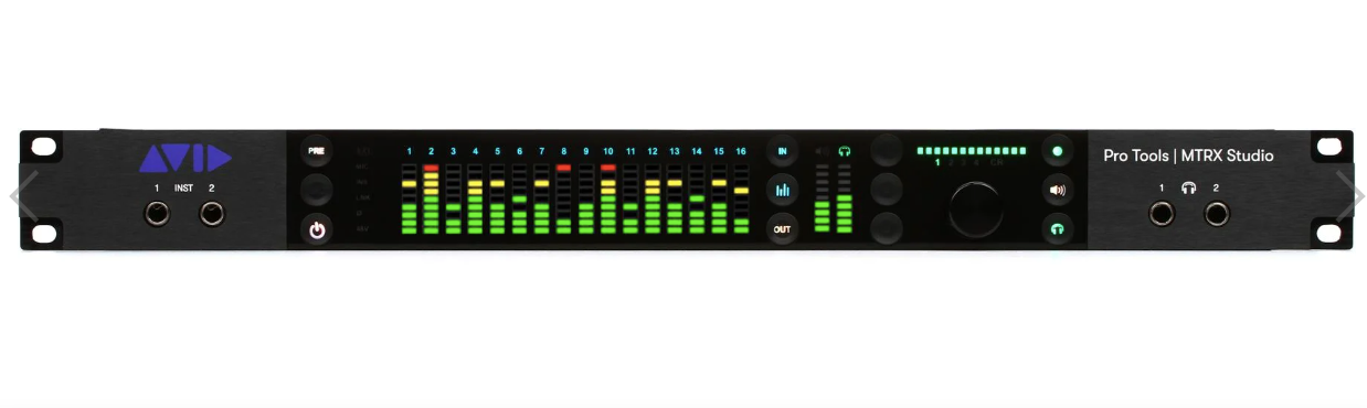 Interfaz de audio de estudio Avid Pro Tools MTRX 
