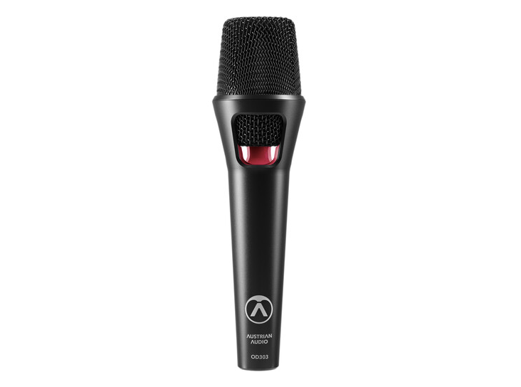 Microfone Vocal Dinâmico Austrian Audio OD303 padrão supercardióide