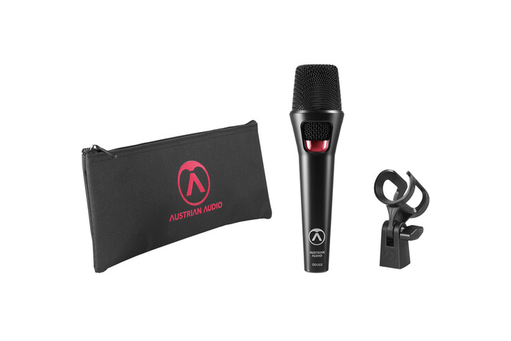 Microfone Vocal Dinâmico Austrian Audio OD303 padrão supercardióide