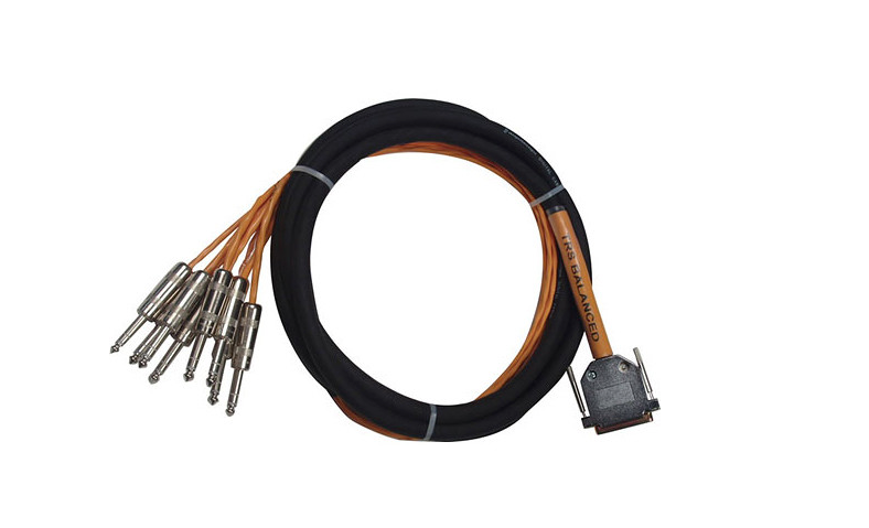 Cable Avid DigiSnake DB-25 a TRS 1/4'' 1,2m
