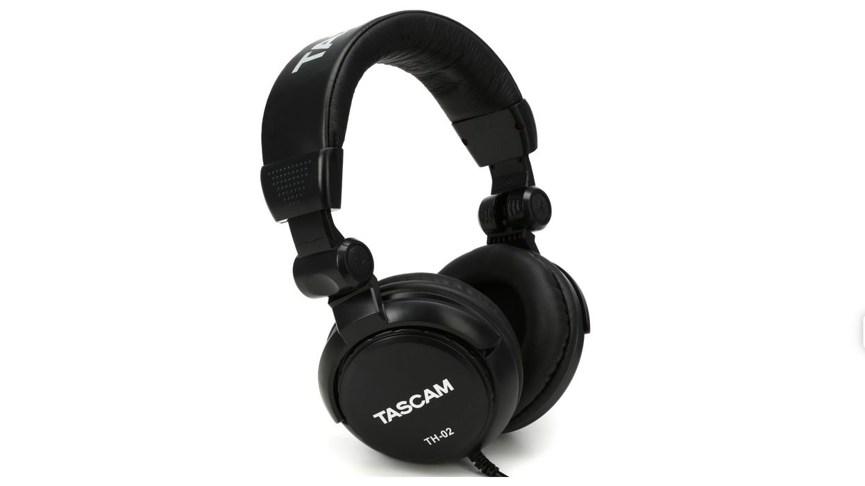 TASCAM TH-02 Auriculares de estudio - Negro