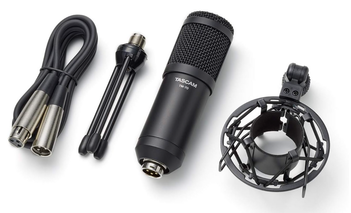 TASCAM TM-70 Dynamic Broadcast Microphone