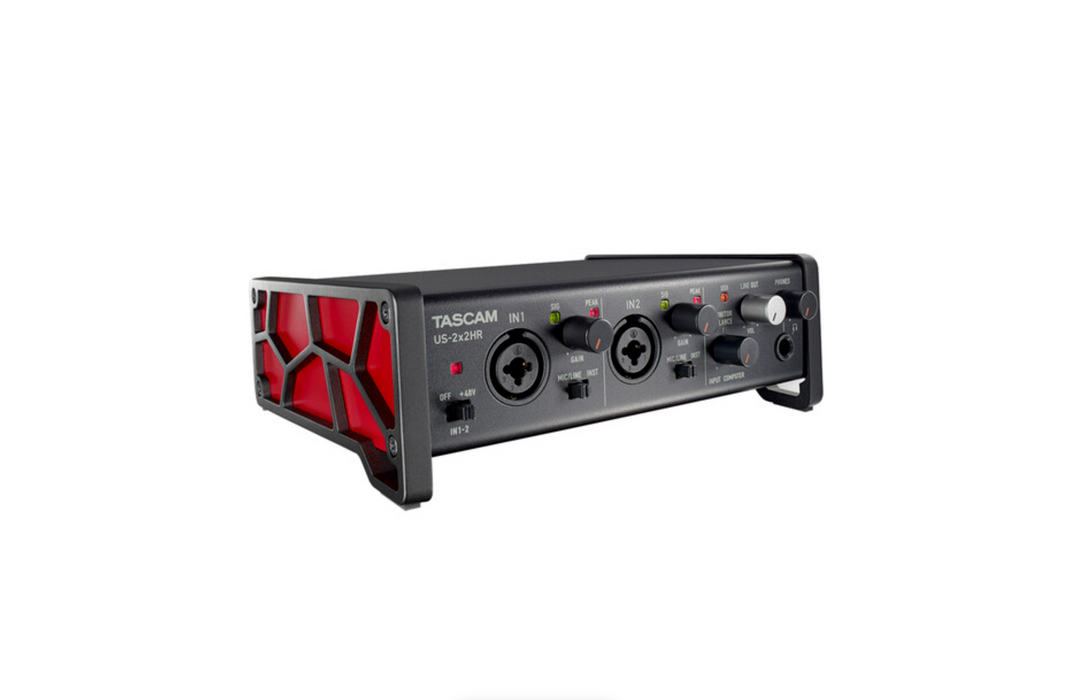 Interfaz de audio/MIDI TASCAM US 2x2HR USB-C