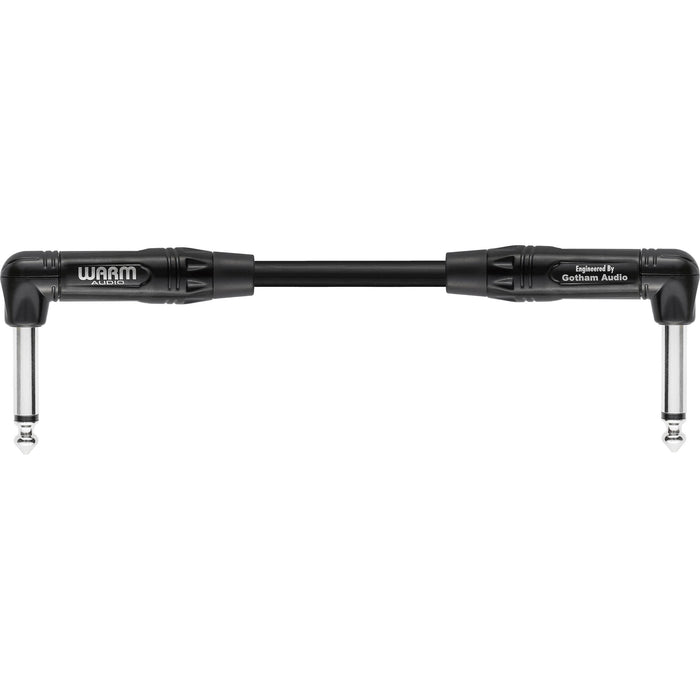 Warm Audio Pro-TS-2RT-1' TS Male Right Angle Cable 0.3m