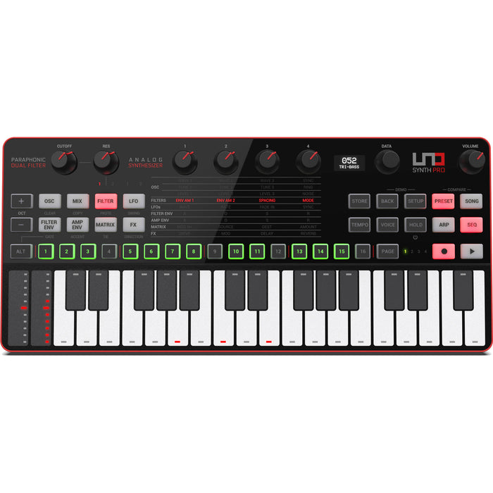 Sintetizador parafónico analógico de escritorio IK Multimedia UNO Synth Pro