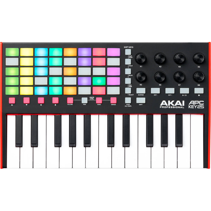 Akai Pro APC Key 25 mk2 Controlador MIDI USB 25 Teclas