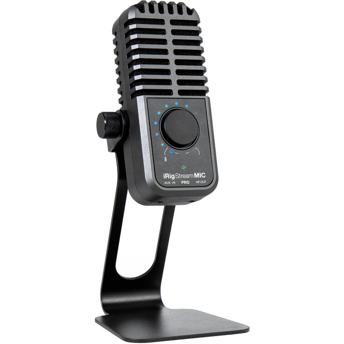 IK Multimedia iRig Stream Mic Pro mini-DIN multi-pattern condenser microphone