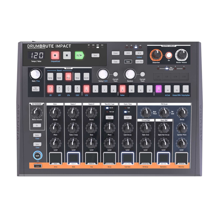 Arturia DrumBrute Impact batería electrónica analógica
