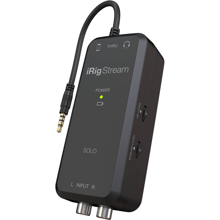 IK Multimedia iRig Stream Solo Interfaz de audio TRRS 1x1