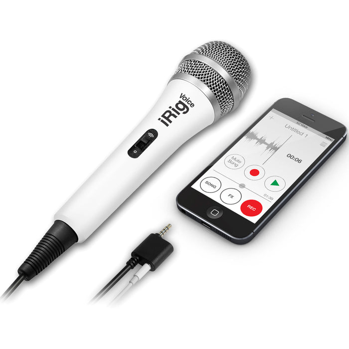 IK Multimedia iRig Voice micrófono de condensador cardioide