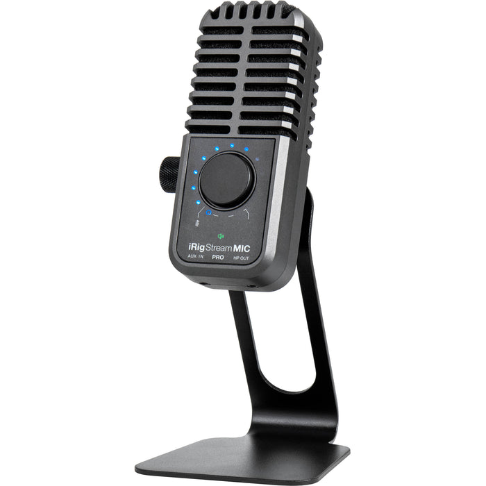 IK Multimedia iRig Stream Mic Pro mini-DIN multi-pattern condenser microphone