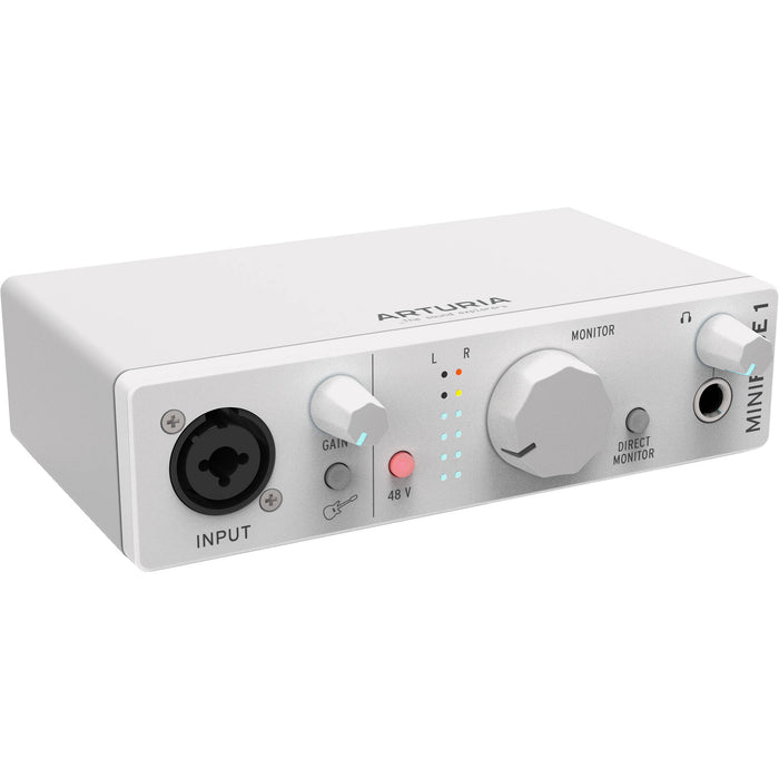 Interfaz de audio Arturia MiniFuse 1 USB-C 1x2 (blanco)
