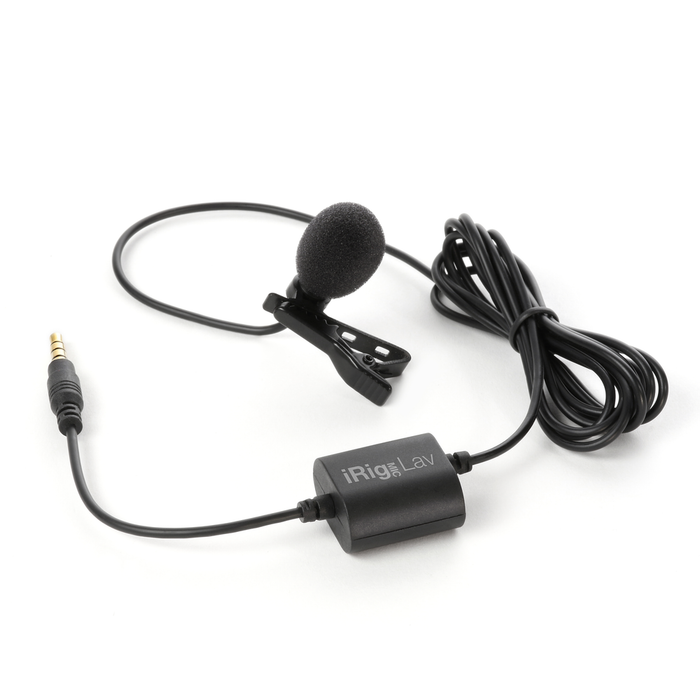 IK Multimedia iRig Mic Lav Lavalier Micrófono Condensador Omnidireccional