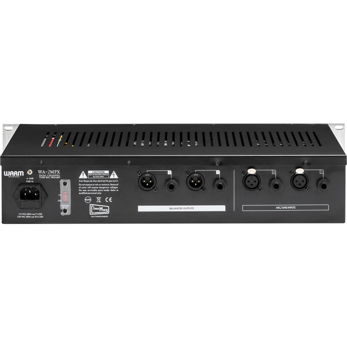 Warm Audio WA-2MPX Preamplificador de micrófono de 2 canales
