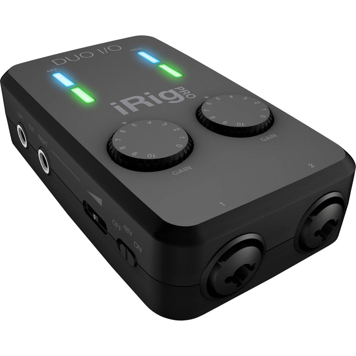 IK Multimedia iRig Pro Duo I/O Interfaz de audio y MIDI USB 2x2