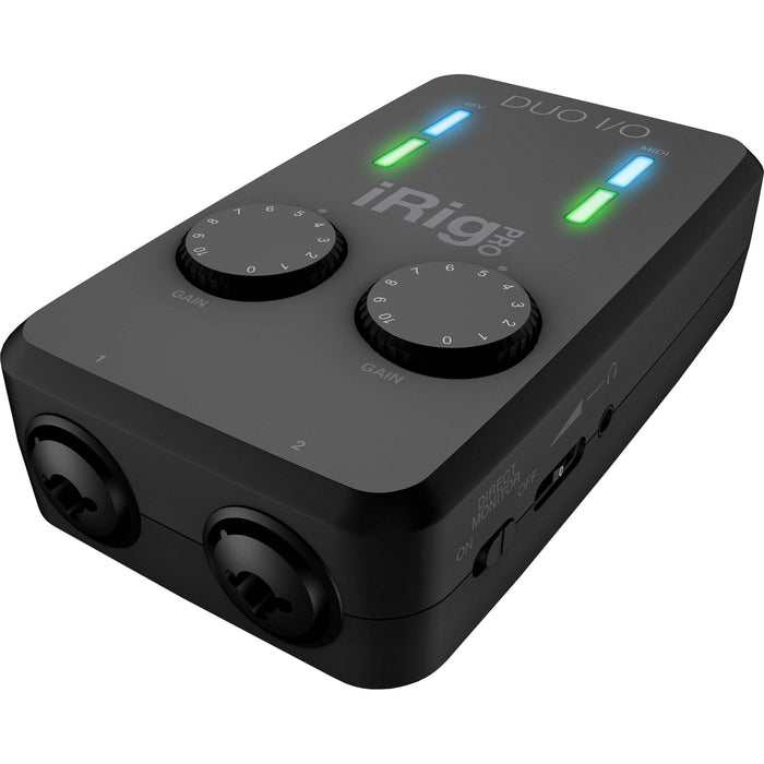 IK Multimedia iRig Pro Duo I/O Interfaz de audio y MIDI USB 2x2