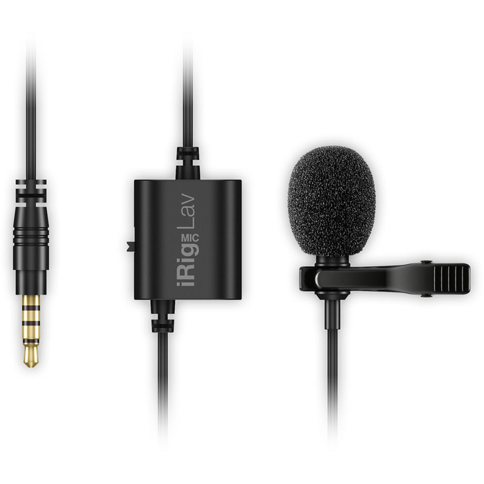 IK Multimedia iRig Mic Lav Lavalier Micrófono Condensador Omnidireccional