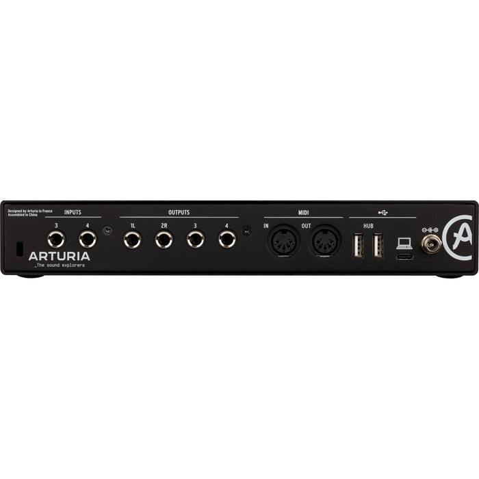 Interfaz de audio Arturia MiniFuse 4 USB-C 4x4 (negro)