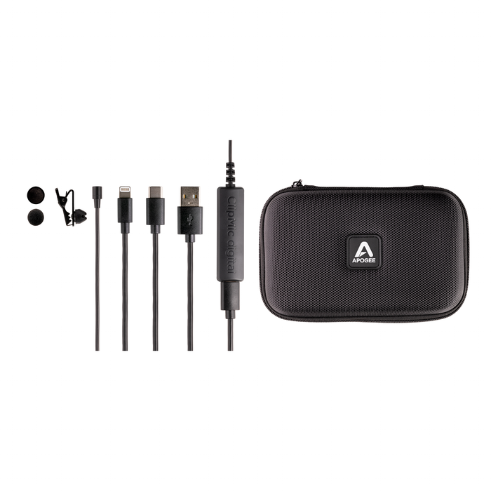 Apogee ClipMic Digital 2 Micrófono Lavalier de Condensador Omnidireccional
