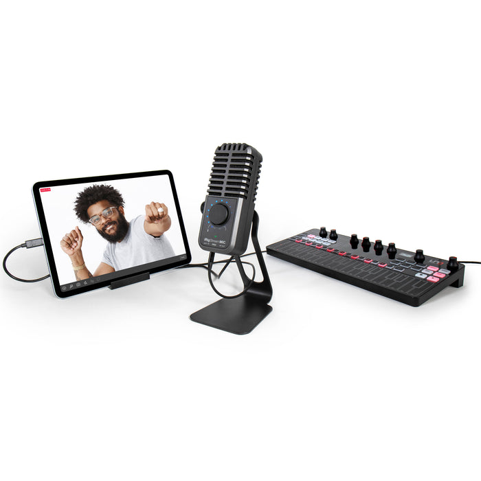 IK Multimedia iRig Stream Mic Pro mini-DIN multi-pattern condenser microphone