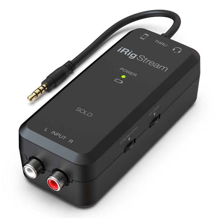 IK Multimedia iRig Stream Solo Interfaz de audio TRRS 1x1