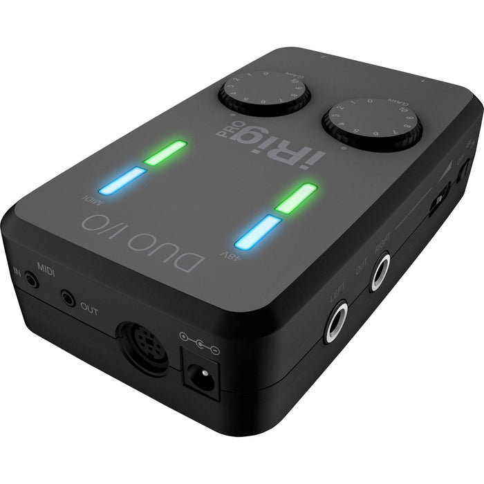 IK Multimedia iRig Pro Duo I/O Interfaz de audio y MIDI USB 2x2