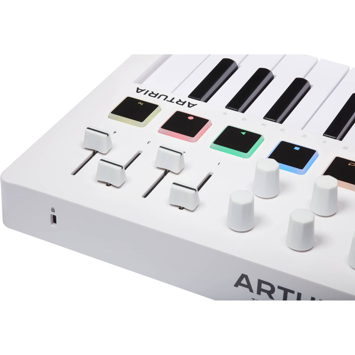 Controlador MIDI Arturia MiniLab 3 USB-C 25 teclas (branco)